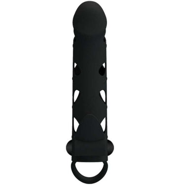 Guaina Vibrante in Silicone 15,2 cm con Cinturino a Sfera